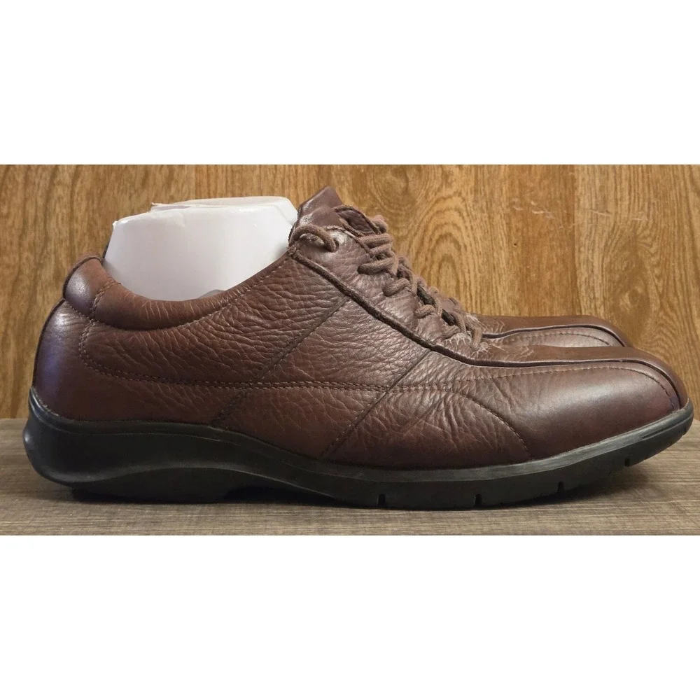 Bass Franklin Lace Up Leather Shoes Men's Size 9 Brown